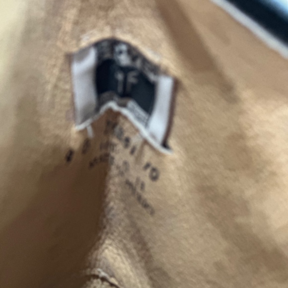 Women’s frye boots Phillip Harness tall size 9 distressed black - Picture 6 of 7